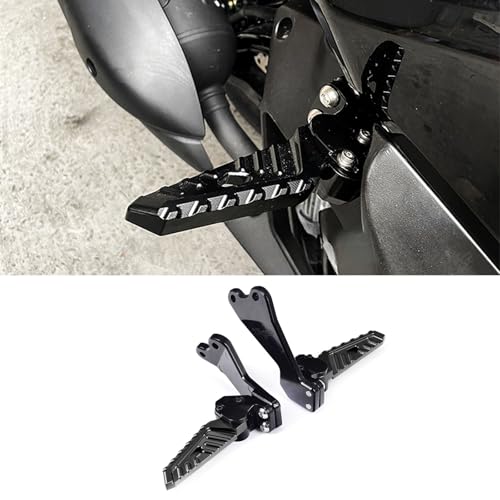 For N�}�b�N�X155 NMAX155 N-MAX155 NMAX 155 2025 �o�C�N �t���C���O���A�t�b�g�y�_�� ���A�t�b�g�⏕�p�b�h (�u���b�N) [���s�A���i]