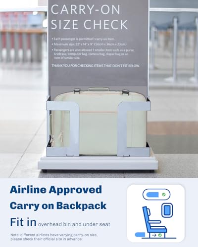 Image of Hynes Eagle 38L Flight Approved Backpack Carry On Travel Bag for Men Women