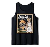 Photo Gallery camicia vintage horror per amanti del cinema retrò halloween stay lit canotta Photo Gallery camicia vintage horror per amanti del cinema retrò halloween stay lit canotta