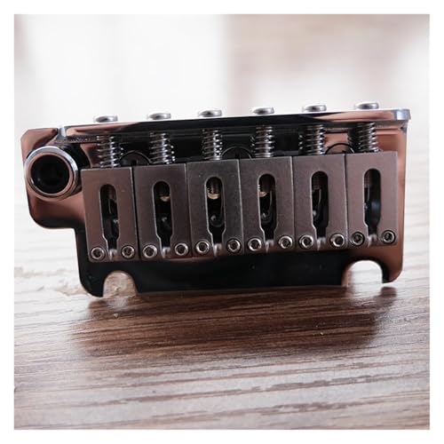 Puente para guitarra doble con base de latón y afinadores de acero miniatura 3