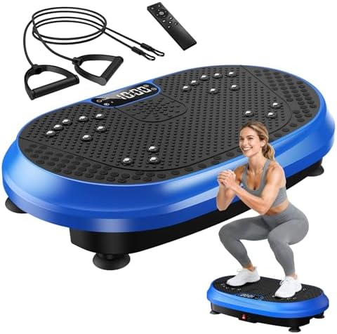 Vibration Plate Exercise Machine, Vibrating Fitness Platform for ...