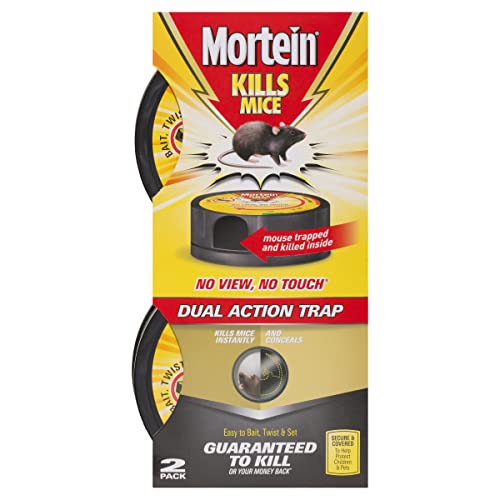 Mortein No View No Touch Trap Twin Pack