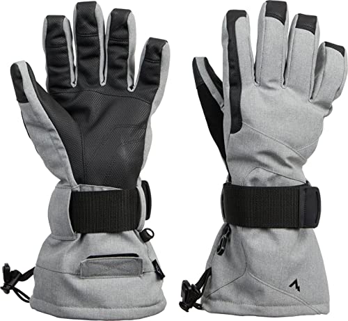 Gants Mc Kinley New Volker II pour Hommes noirs en taille M pour le ski et la randonnée hivernale