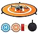 raroauf Tapis d'atterrissage universel étanche 55 cm pour drone télécommandé, drone DJI Phantom 3/4, drone Solo 3DR, DJI Mavic Pro, DJI Inspire, Antel Robotic X-star