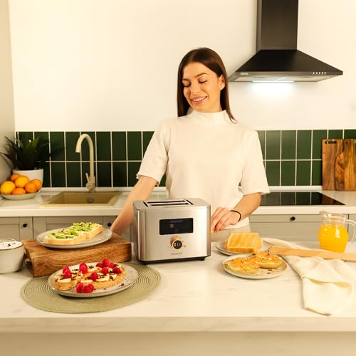Grille Pain Cecotec Touch&Toast Double 950W – 2 Fentes, Écran Tactile - vue 4