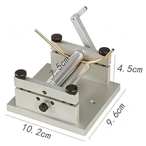 Herramienta de doblado manual para conformar chapas finas sin deformación 7