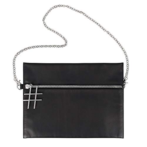 Sac à bandoulière en cuir DUDU idéal pour rehausser une tenue de soirée chic