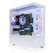 SYSTEMTREFF Gaming PC weiß Intel Core i7-14700F 8x5.4GHz | Nvidia RTX 5060 Ti 8GB DX12 | 1TB M.2 NVMe | 16GB DDR5 RAM | Windows 11 | Desktop Computer Rechner für Gamer, Zocker & Streamer