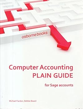 Paperback Computer Accounting Plain Guide Book
