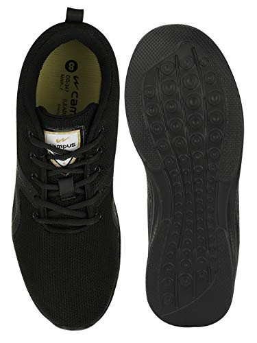 Image of Campus Men's Lead PRO BLK /MSTD Running Shoes - 10UK /India CG-534