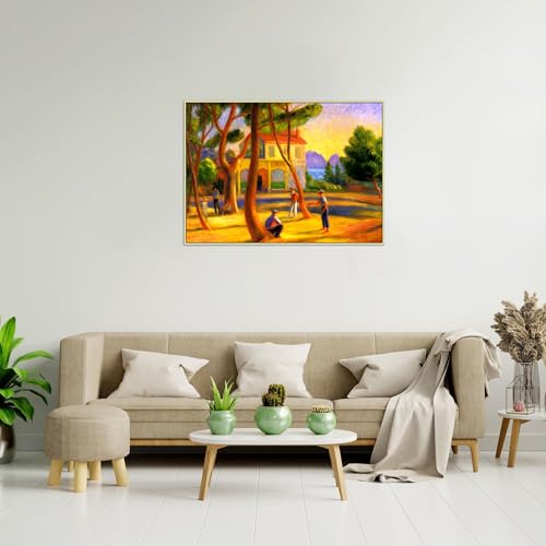 Tableau salon William Glackens pour habiller un grand mur vide