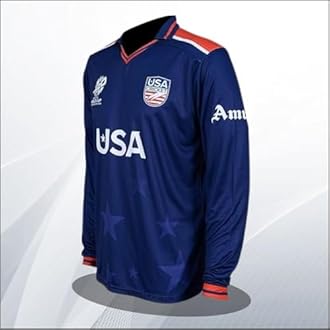 USA Cricket Jersey 2024 T20 World Cup – Official Team USA Cricket Shirt for Men | Blue Performance T-Shirt | Short Sleeve