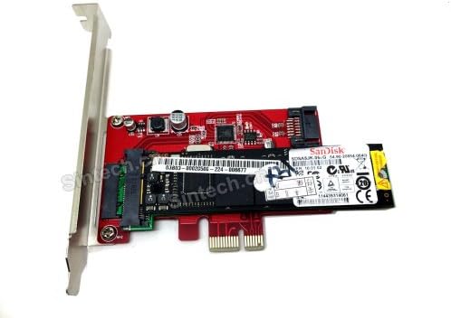 Sintech 18pin UX31 UX21 TAICHI21/31 SSD SATA 3 HDD to PCI-e Express Controller Card