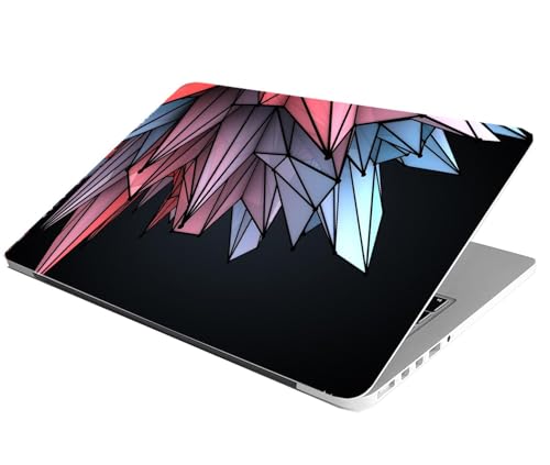Image of Laptop Skin Stickers Bubble-Free HD Quality Sticker for Laptops Upto 15.6 inch Compatible with Apple /Dell /HP /Lenovo /Acer /Asus /Sony (Dustproof|Waterproof|Scratchproof|Reusable) - CRYSTALS2