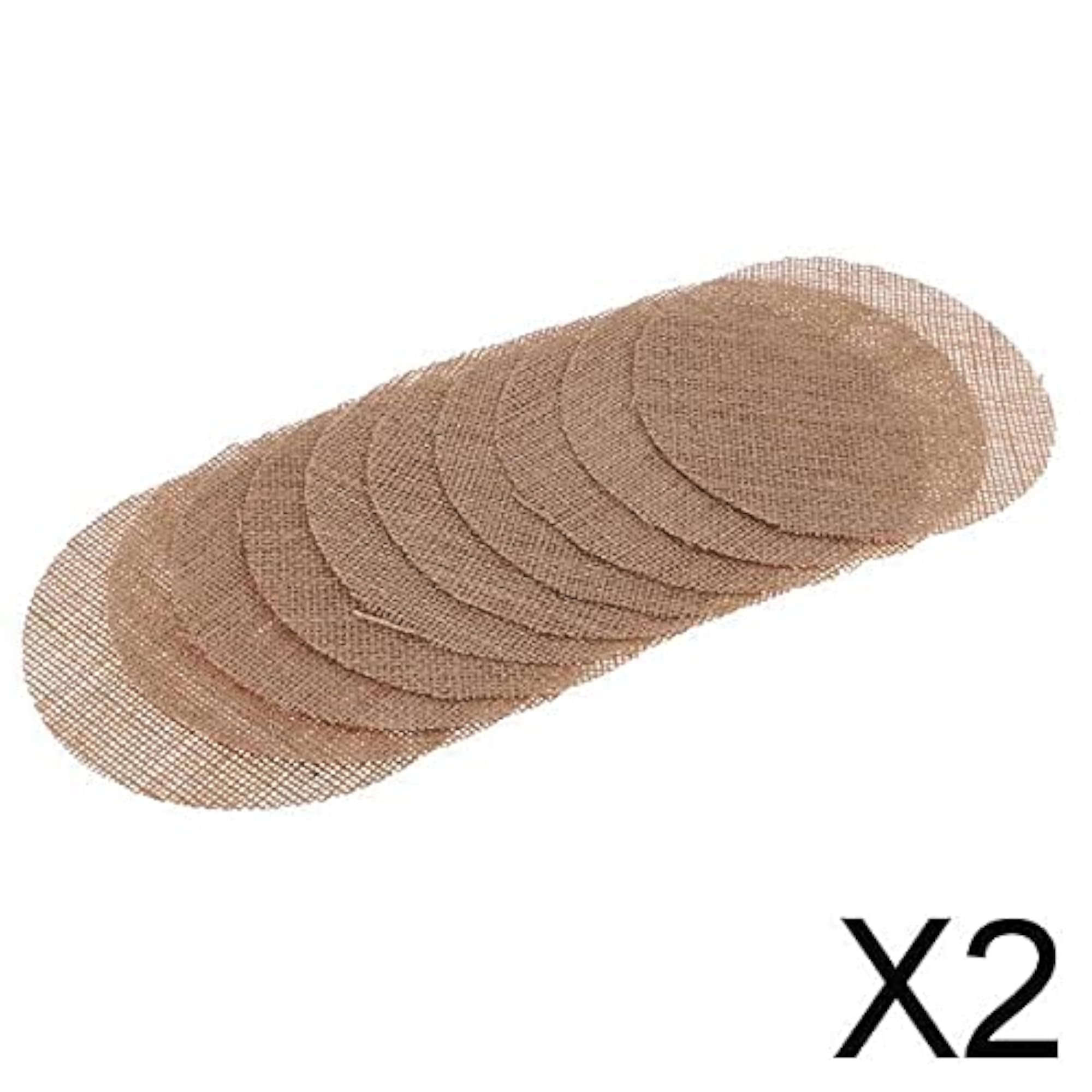 Natural Hessian Table Mat Placemats, 10pcs Set