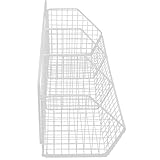 Panier à fruits mural - non seulement il offre un rangement pratique, mais il ajoute également de la simplicité et de l'élégance à la décoration de votre maison, paniers de rangement suspendus