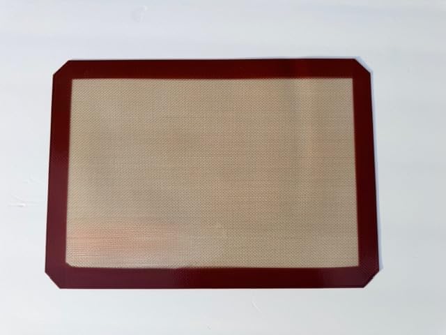 Silicone Baking Mat Set (3-Piece Kit) – Non-Stick, Heat Resistant up to 450°F – Reusable Oven Liners for Cookies, Pastry