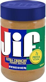 Jif Extra Crunchy Peanut Butter Spread, 16 Ounces