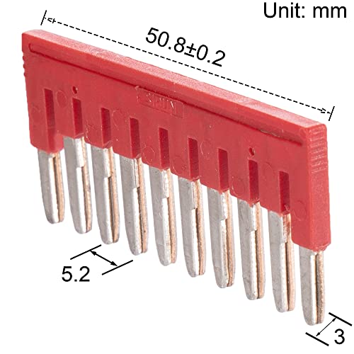 SIPUN Ufb Fbs Din Rail Terminal Block Press-Fit Jumper Plug-In Bridge Conjunto de Dois/Três/Quatro/C
