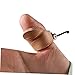 Gogogmee Bowstring Finger Saver Lightweight Leather Finger Guard for Archery Practice and Hunting Protector to Prevent Arrow Injury Compact Design for Easy Storage