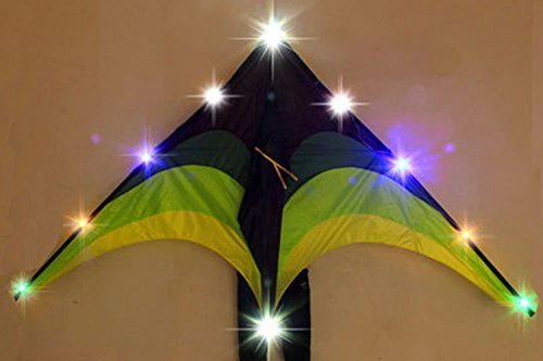 Hengda Kite®-Led Lights For Kite,36 Lamp,10 Clips,5 Colorful Color #TOP1
