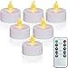 Produktbild Jialine 12 Stück LED Teelichter mit Fernbedienung, LED kerzen, Teelichter, elektrische Kerze Lichter Batterie Dekoration für Halloween, Party, Weihnachten, Ostern, Hochzeit
