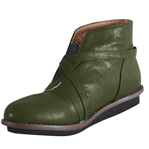 Botines Invierno,Yesmile Moda Botas Mujer Botines De Mujer Zapatos De Nieve CáLida Bombas De Modelo Zapatos con Punta Estrecha Fino Zapatos De TacóN Alto Botas