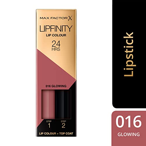 Max Factor Lipfinity Long-Lasting Two Step Lipstick - 016 Glowing Pink, 4.2g - Image 4