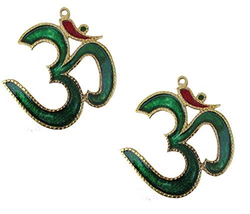 RCI Handicrafts Prince Home Decor & Gifts Meena Om Shaped Aluminium Metal Wall Hanging and Door Hanging