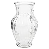 Vases à fleurs en verre : le vase est une décoration en verre pour , la salle à manger et le salon, le bureau, etc., vases transparents