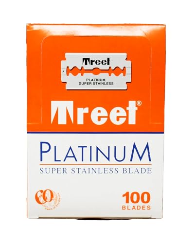 100 Treet Platinum Rasierklingen