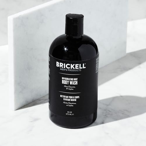 Brickellmensinvigoratingmintbodywashformennaturalandorganicdeepcleaningshowergelwithaloeglycerinandjojobasulfatefree Urban Country Home Decor Brickell mens invigorating mint body wash for men natural and organic deep cleaning shower gel with aloe glycerin and jojoba sulfate free urban country home decor