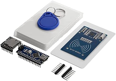 AZDelivery Zestaw TonUINO (odtwarzacz Mp3, AZ-Nano V3-Board, zestaw RFID i karty RFID 13,56 MHz) kompatybilny z Arduino zawiera E-Book!