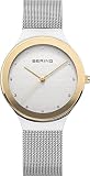 BERING Damen Uhr Quarz Movement - Classic Collection mit Edelstahl und Saphirglas 12934-010 - 3 ATM