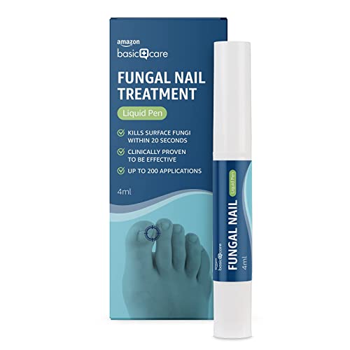 Amazon Basic Care Lápiz para el tratamiento de uñas con hongos, 4ml