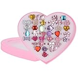 Mehrere Stile: Junge Mädchen Ringe mit vielen Arten von Stilen, Blume, Stern, Herz, rundes, quadratisches Muster in verschiedenen Farben wie Rot, Blau, Rosa, Lila usw.