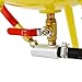 ZJMTOCYU Portable 5-Gallon Air Sandblasting Tank with Blast Gun for Surface Treatment, Steel Construction, Yellow
