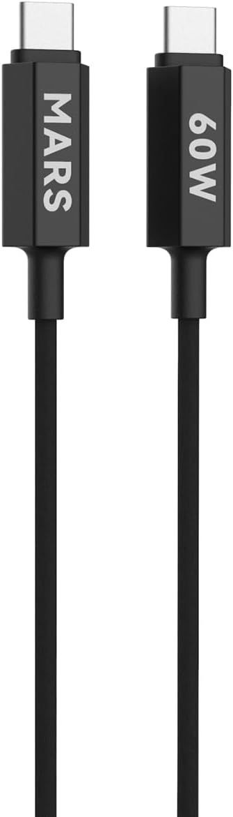 Power Bank Kit| Power Bank 6000mAh, Plastic & Braided Cord C to C 1.2M