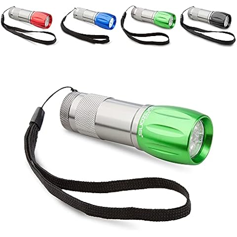 Tantevia Aluminium LED Torch with Wrist Strap Cover