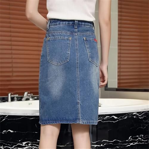 Women's High-Waisted Straight Skirts Summer Casual Slim Bag Hip Skirts3