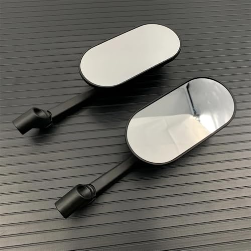 Espejo retrovisor de fibra de carbono con roscas de 8mm y 10mm de gran angular 4