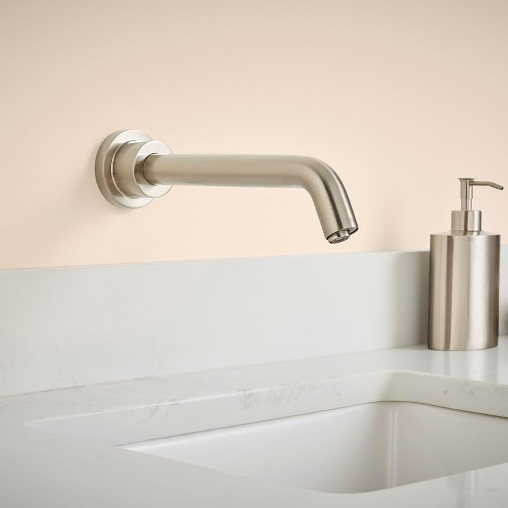 American Standard T06B316.295 Serin Touchless Wall-Mount Trim, Base Model, 0.35 gpm, Brushed Nickel