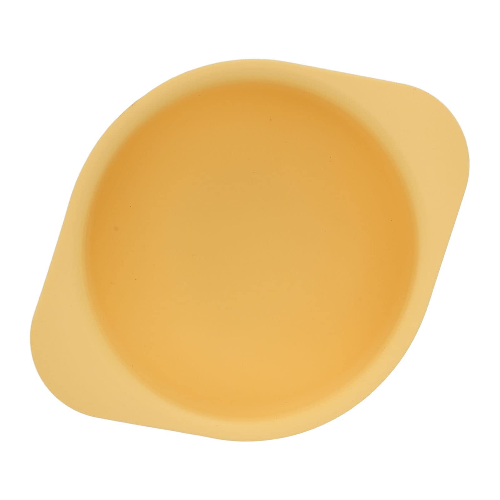 Bol en Silicone, Bol en Silicone pour Personnes âgées Résistant à la Chaleur pour Personnes Handicapées (Jaune)
