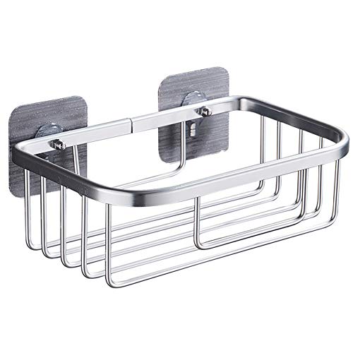Lonrtesw Soporte para Estante de Ducha de BañO, Estante de Almacenamiento de Esquina de Aluminio, Champú, JabóN, Estantes CosméTicos, Cocina Montada en la Pared