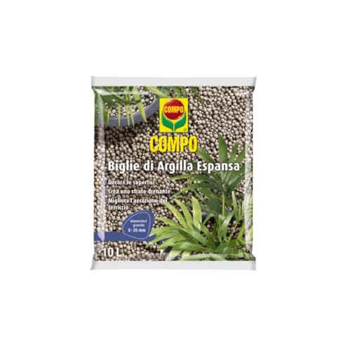 la zappa lt 10 argilla espansa per drenaggio piante e vasi pacciamante naturale