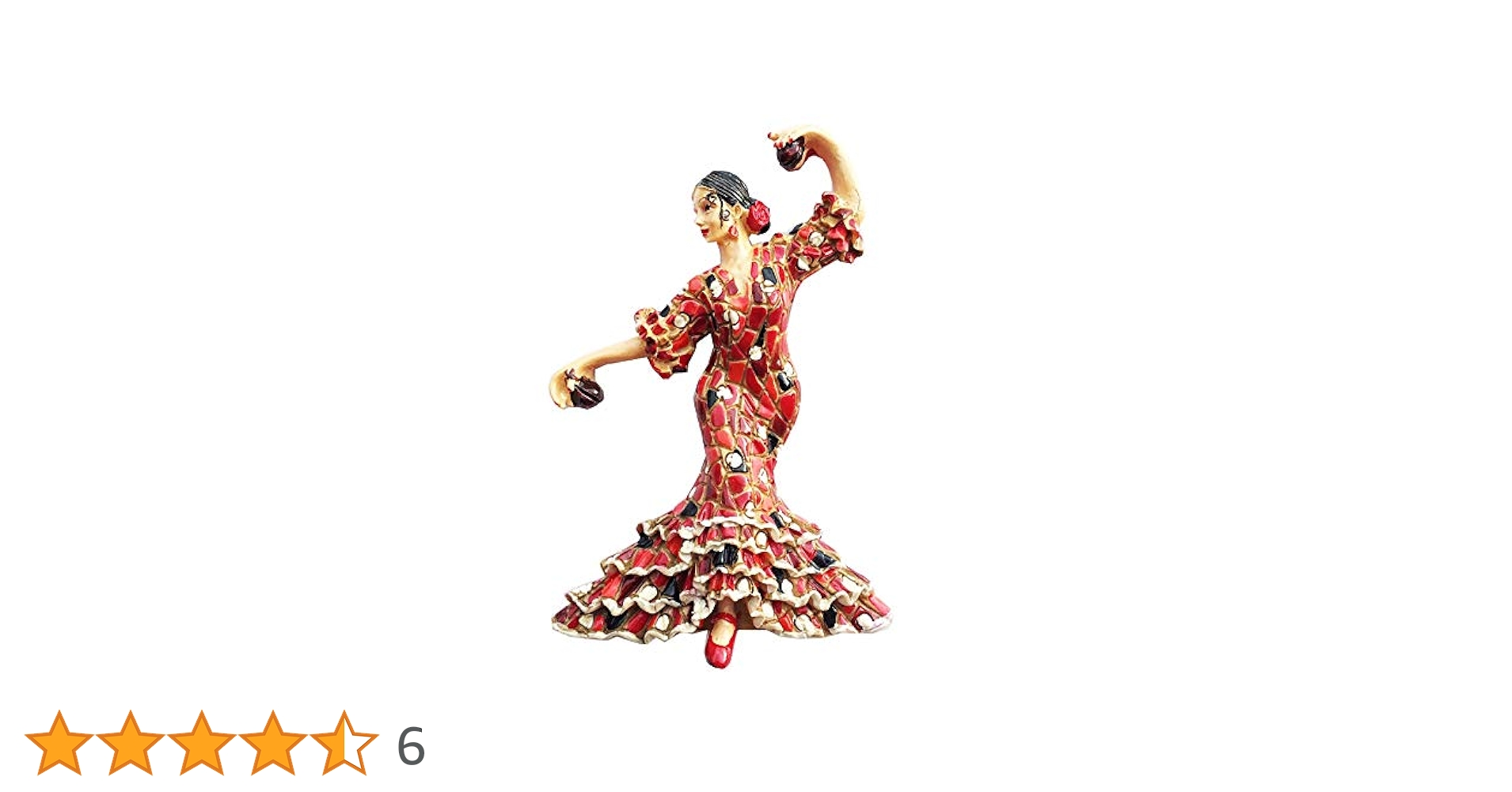 sale☆ニューヨーク画家　フラメンコ Amazon.co.jp: フラメンコ 踊り子 オブジェ スペイン バルセロナ