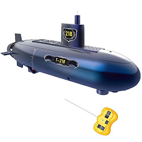 A sixx Mini Radio Remote Control Nuclear Submarine Toy ,DIY Science and Technology Educational Experiment Toys Set Remote Control Submarine RC Boat Electronic Water Kids Gifts