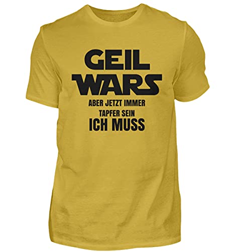 Geil Wars t-shirt jaune homme m pour ne plus passer inaperçu à un enterrement de vie