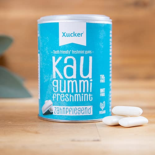 Xylit-Kaugummi von Xucker für zuckerfreie Zahnpflege Freshmint