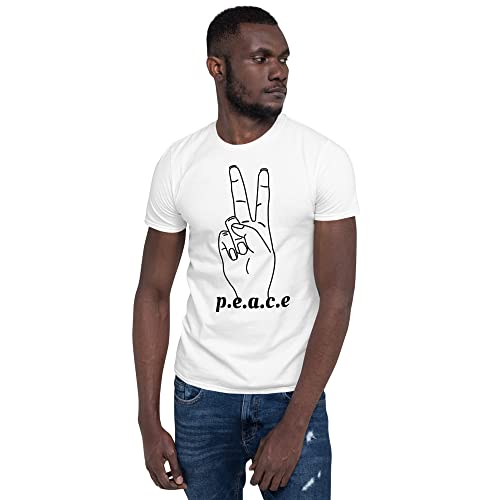 T-shirt blanc en coton premium très doux et confortable taille XL